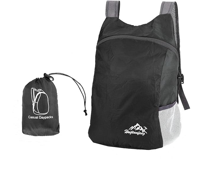 20L Ultralight Foldable Backpack Hiking Rucksack Water Resistant Travel Daypack W458048