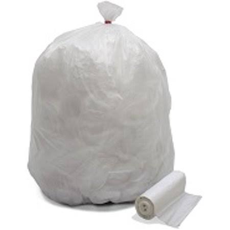 40-45 Gallon High Density HDPE Trash Bags, 17 Micron, Case of 250 A2424