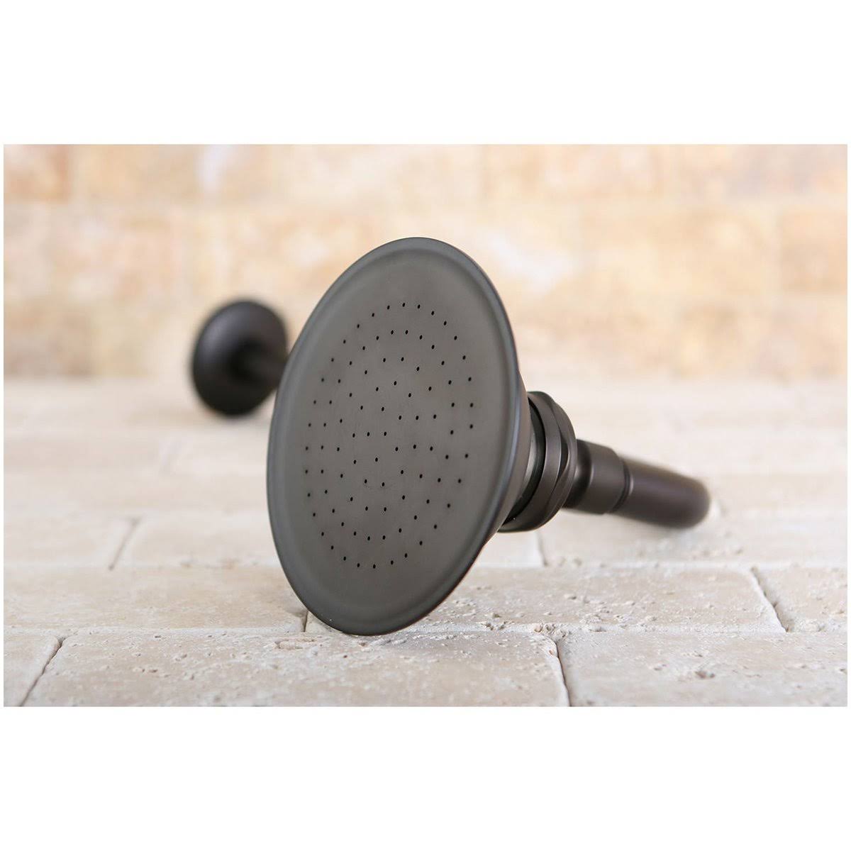 Satin Nickel Showerhead with 12inch Shower Arm R5441