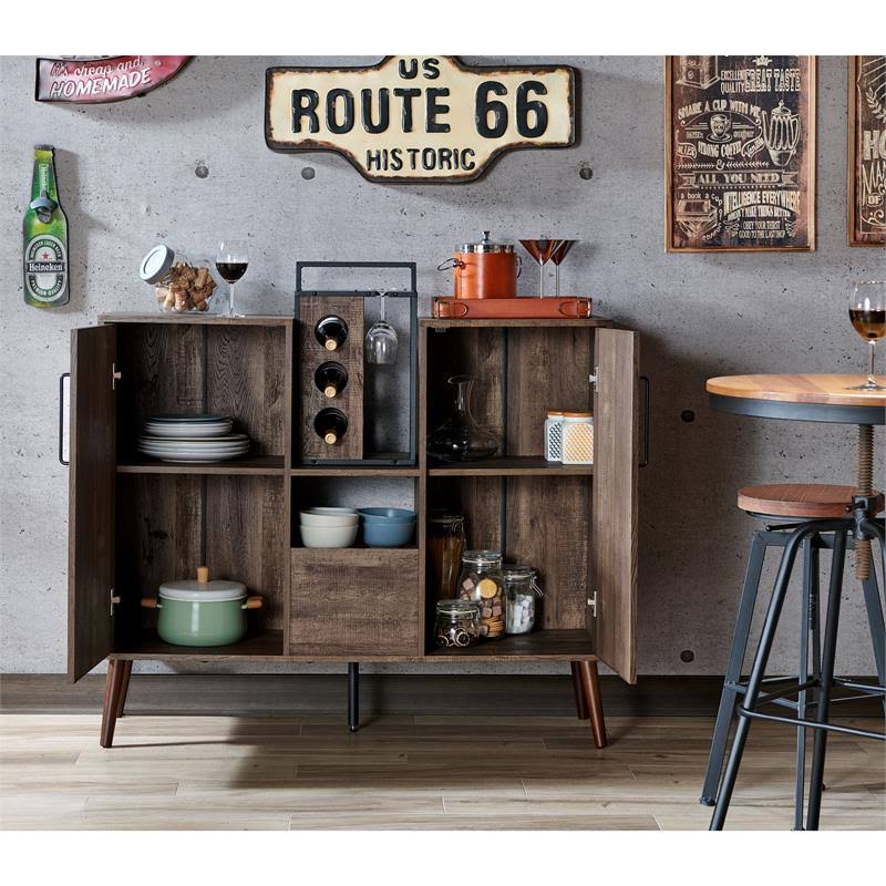 Reclaimed Oak Wood Buffet X24782