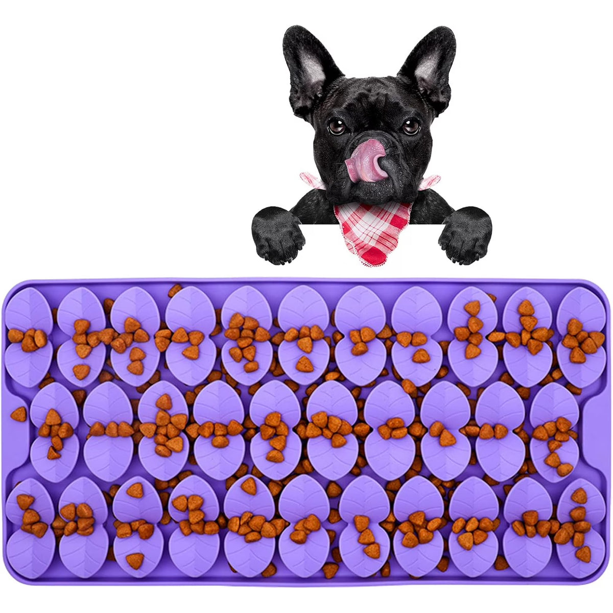 XL Purple Silicone Snuffle Mat for Dogs Z2286