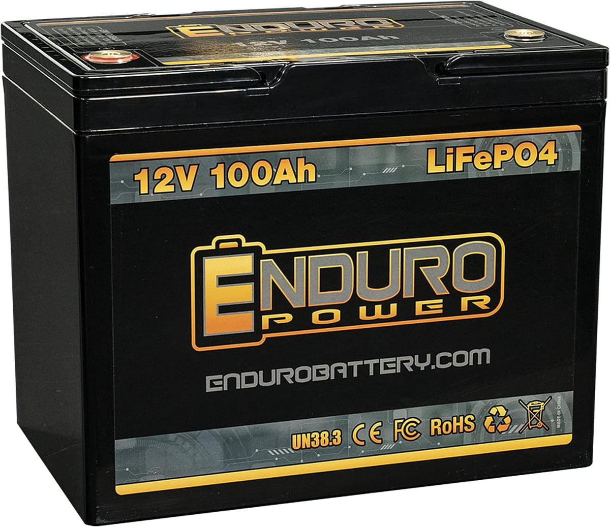 12V 50Ah LiFePO4 Lithium Deep Cycle Battery P492