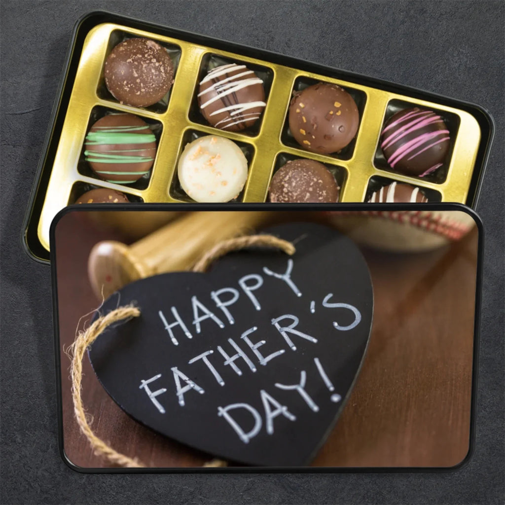 Custom Chocolate Truffle Gift Box Q7969