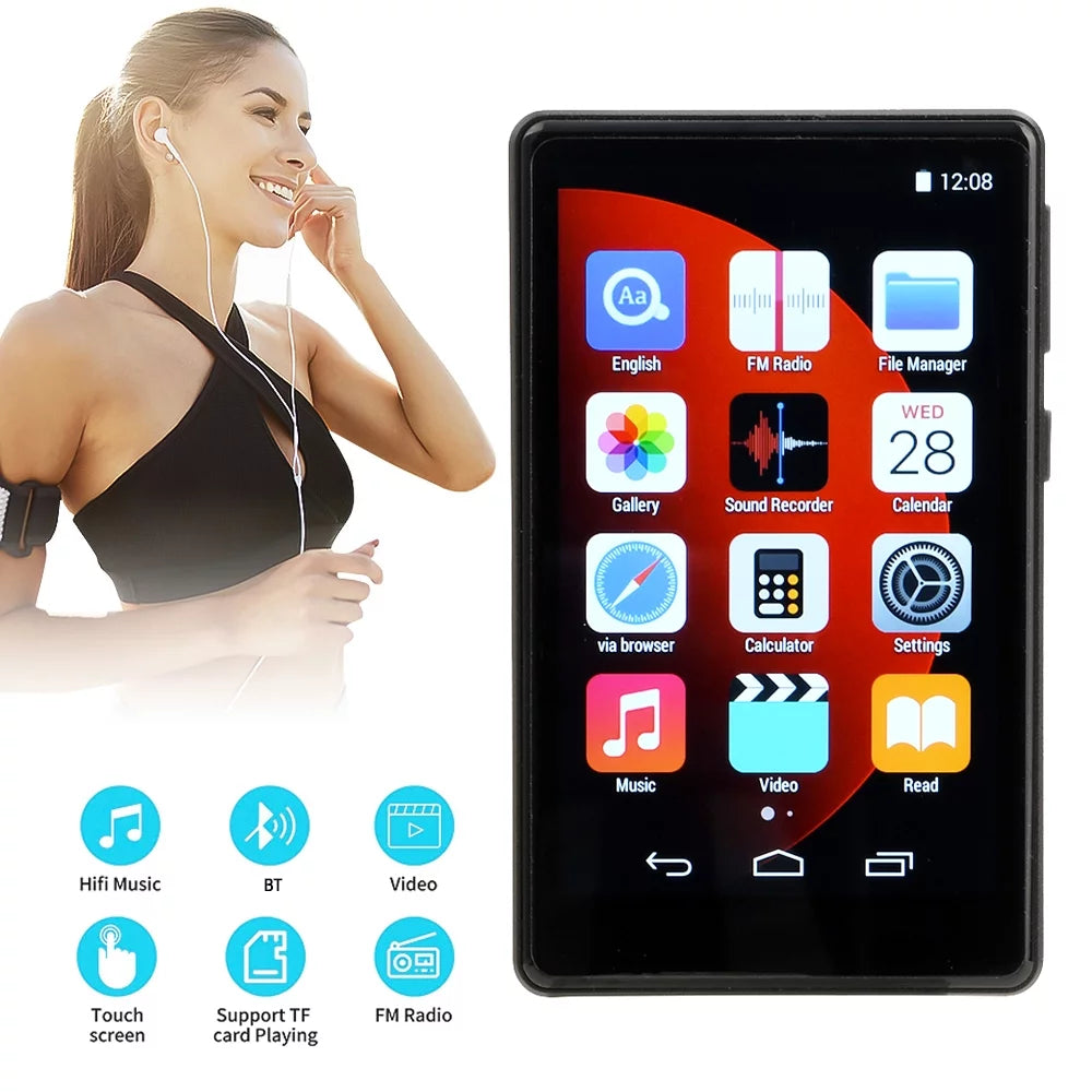 MP3 Player with Bluetooth and Wifi 4 inch Full Touch Screen I21548