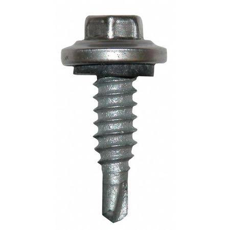 7/8x22 Steel Self Drilling Screw with Hex Washer Head and Climaseal Finish M595260