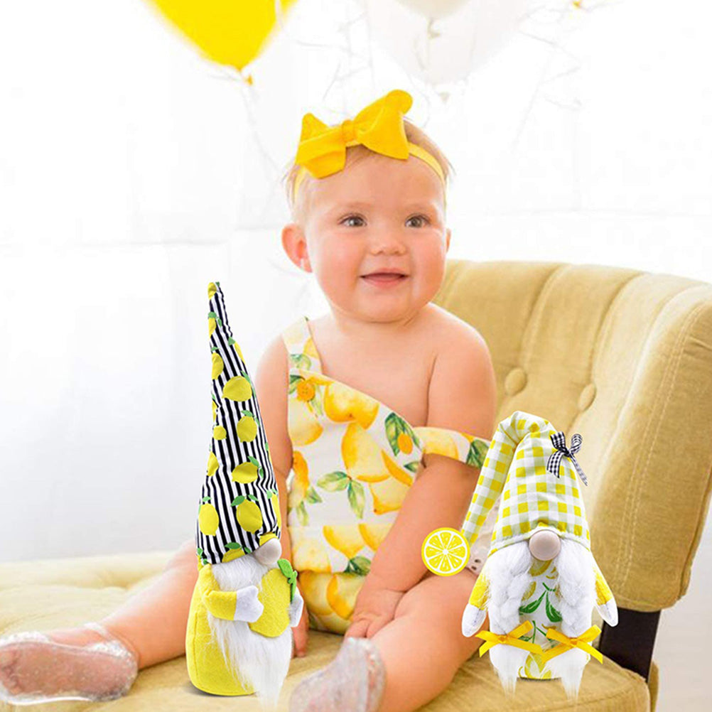 Lemon Gnome Doll Cotton F123