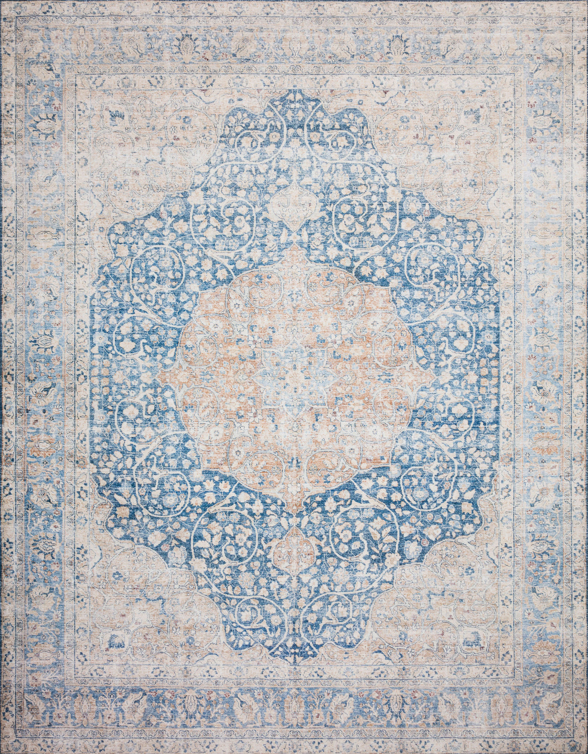 Blue Tangerine 9'0 x 12'0 Rug A5425
