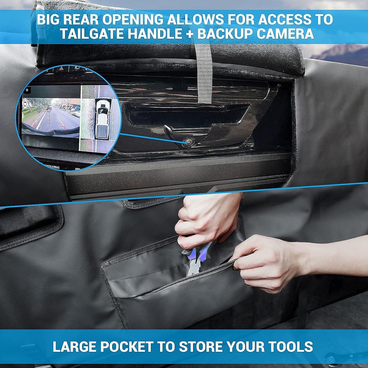Tailgate Pad for Trucks Full Size Bicycle Carrier up to 6 Bikes U1977