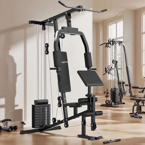 99Lbs Weight Stack Home Gym System C198