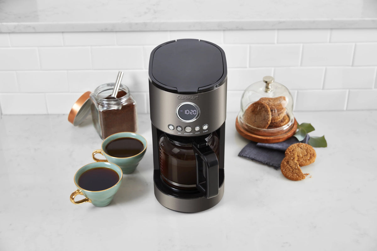 Stainless Steel Black 12 Cup Coffeemaker G620