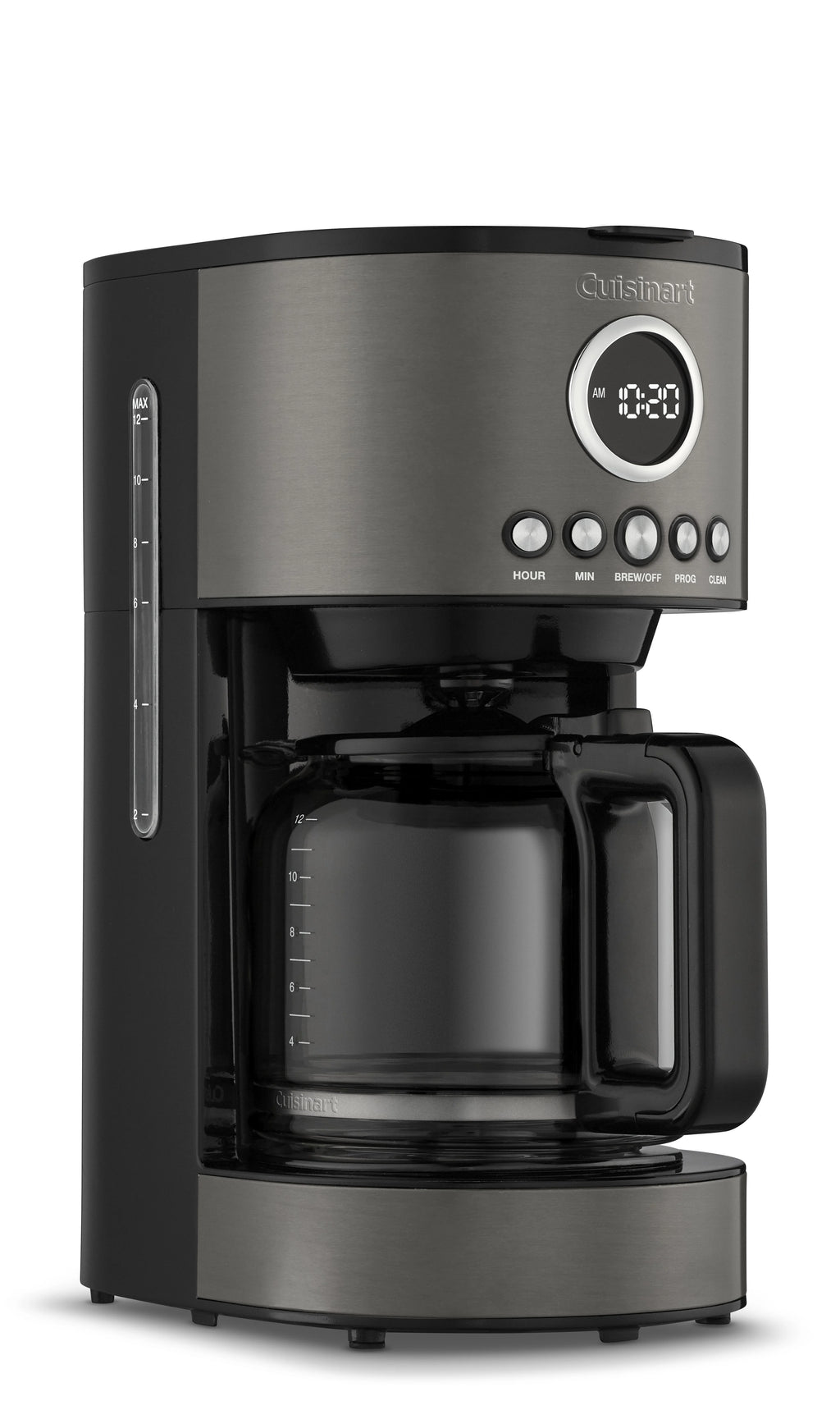 Stainless Steel Black 12 Cup Coffeemaker G620