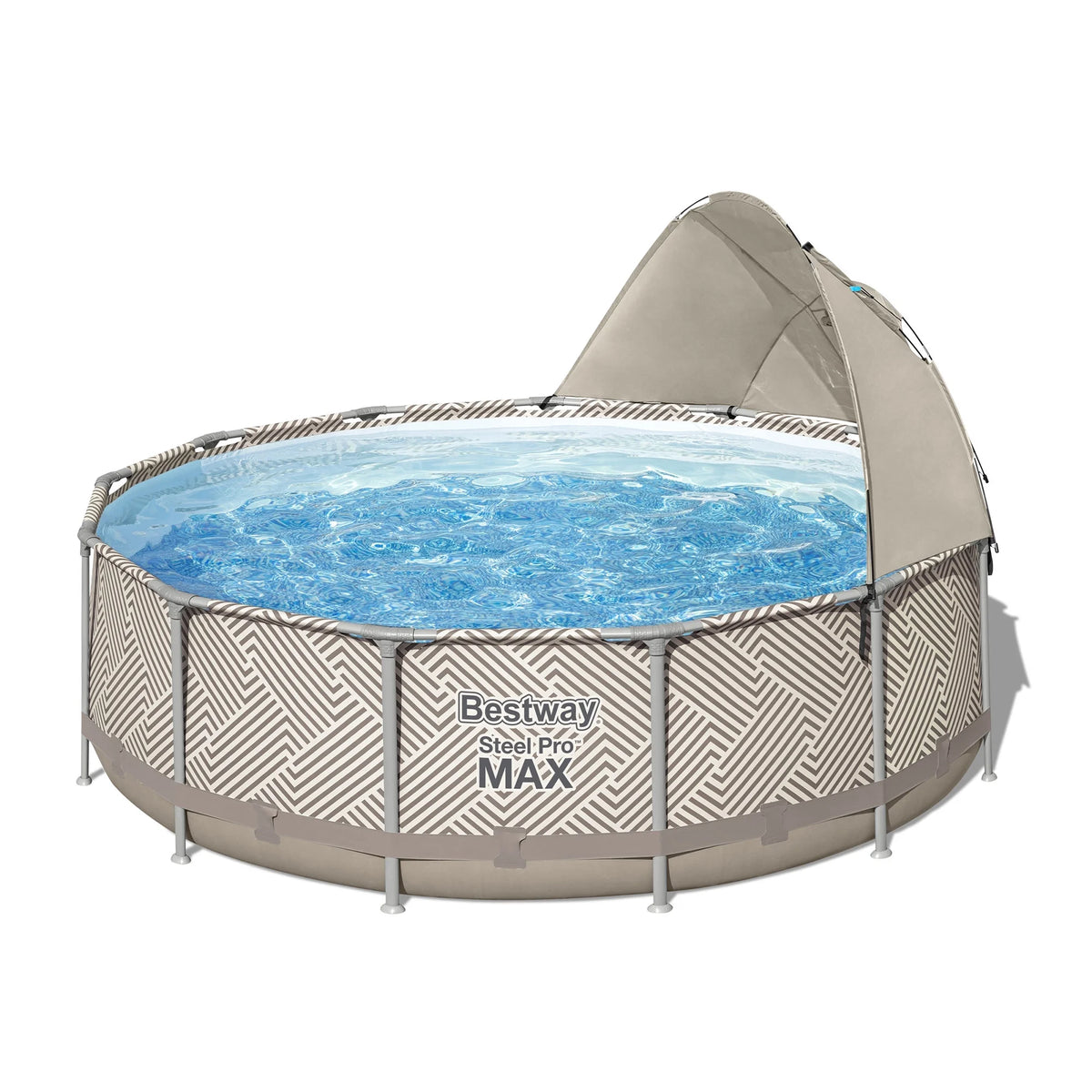 Steel Pro 13' x 42" Round Above Ground Pool Set T858
