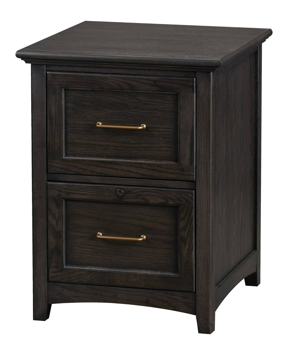 Charcoal Finish Two Drawer File Cabinet D66969