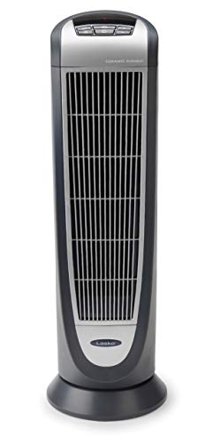 Ceramic Tower Heater with Remote Control, Black M4763