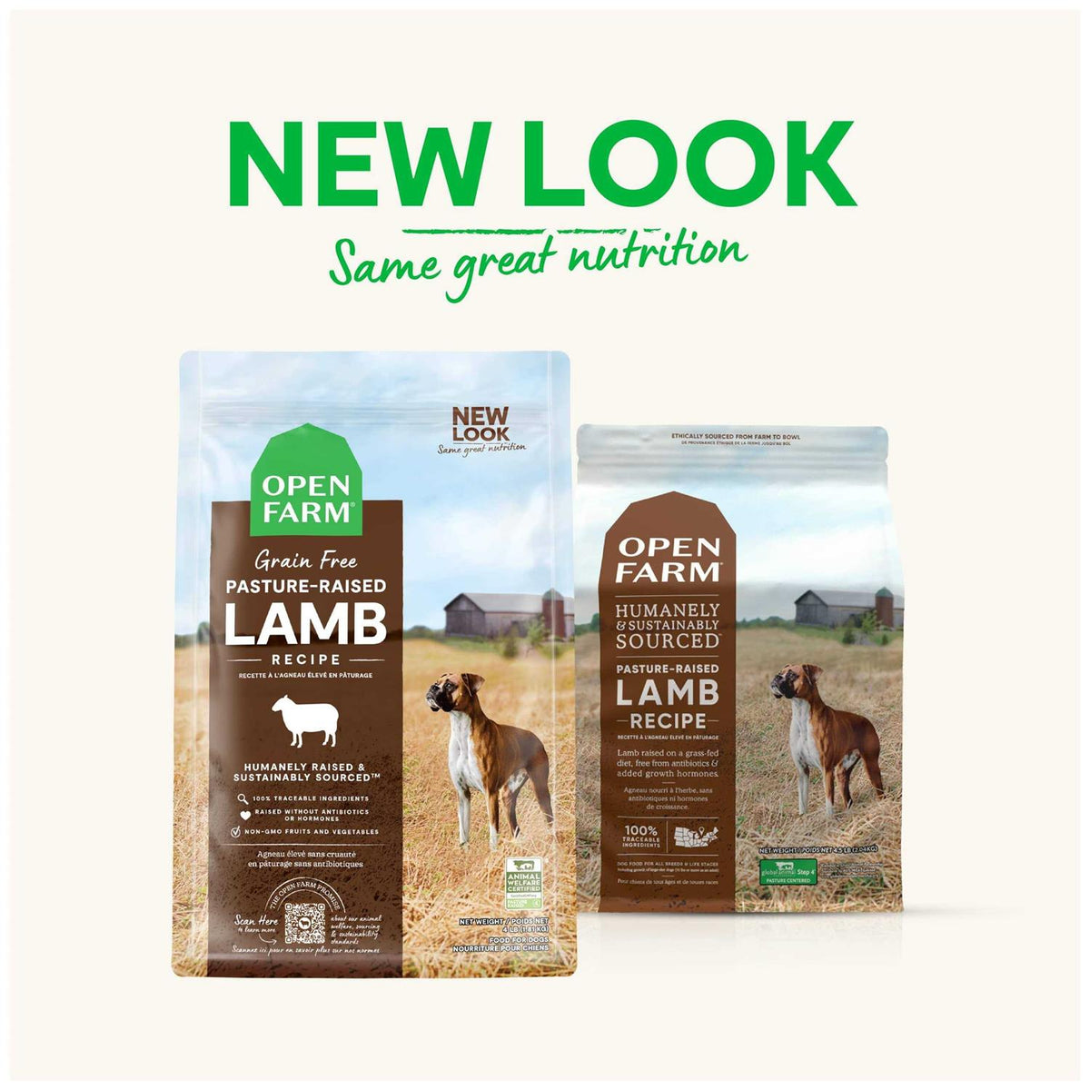Grain-Free Pasture Raised Lamb Dry Dog Food W48974