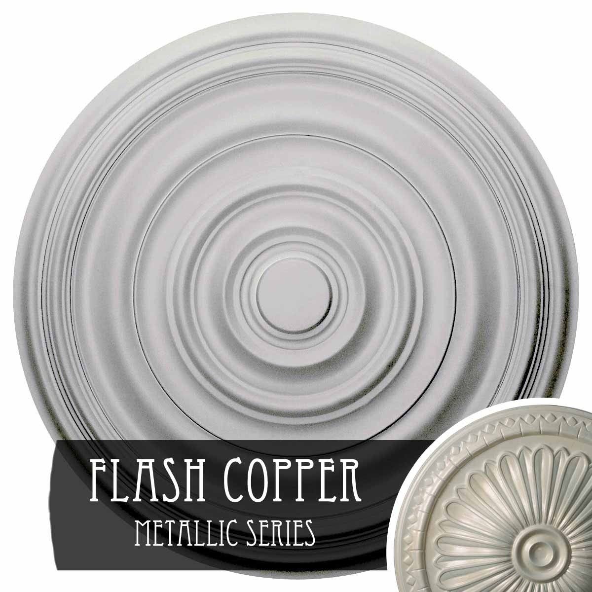 29 1/8x22OD x 1 1/2x22P Smooth Ceiling Medallion D651727