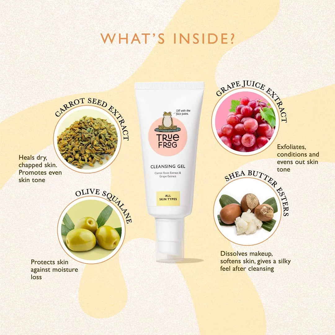 Cleansing Gel with Carrot Root Oil and Shea Butter V35448