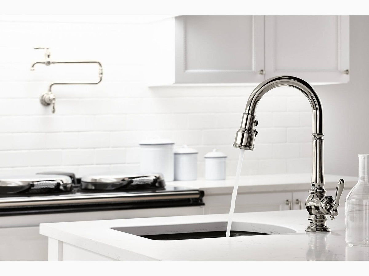 Single Handle Pull Down Kitchen Faucet F11799