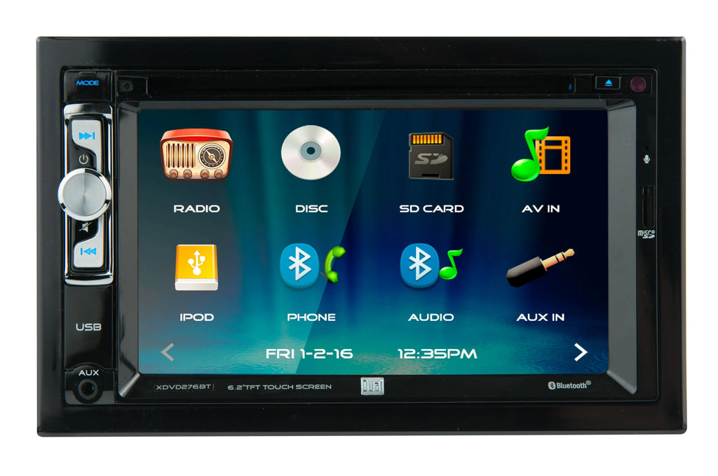 6.2 inch Double Din Car Stereo W14868