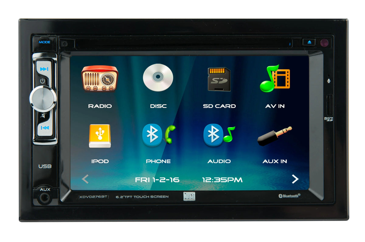 6.2 inch Double Din Car Stereo W14868
