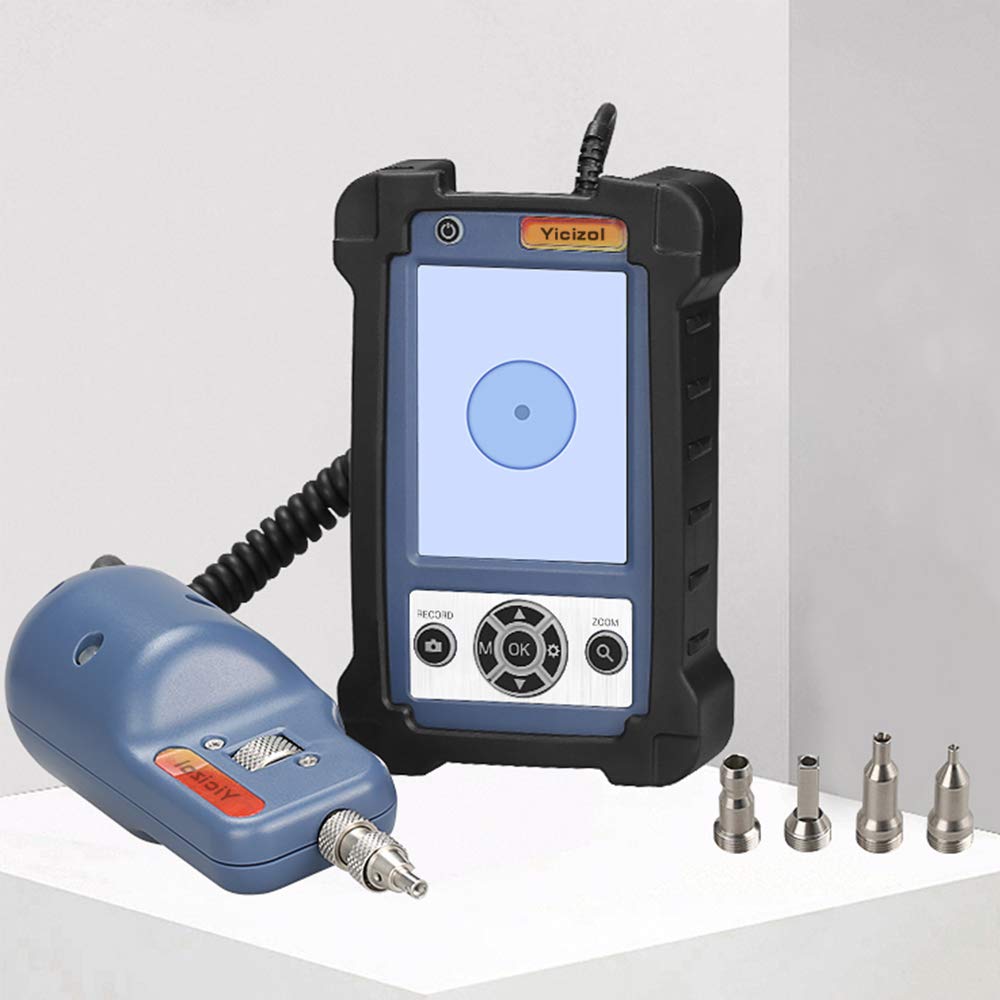 400 Times Optic Fiber Inspection Probe with 3.5 inch Fiber Microscope Display S23312