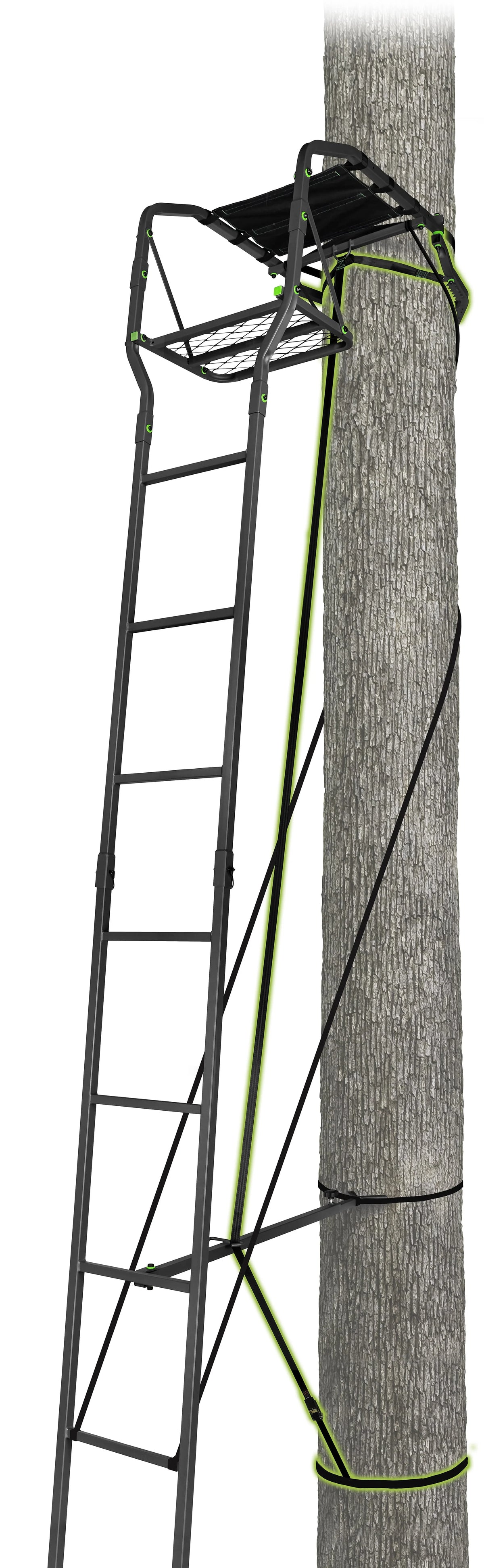 15' Single Person Ladder Treestand W69379