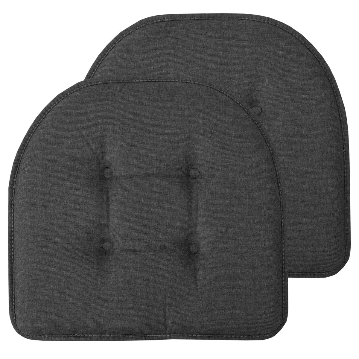 U-Shaped Memory Foam No Slip Chair Pad Cushion 2 Pack K3421