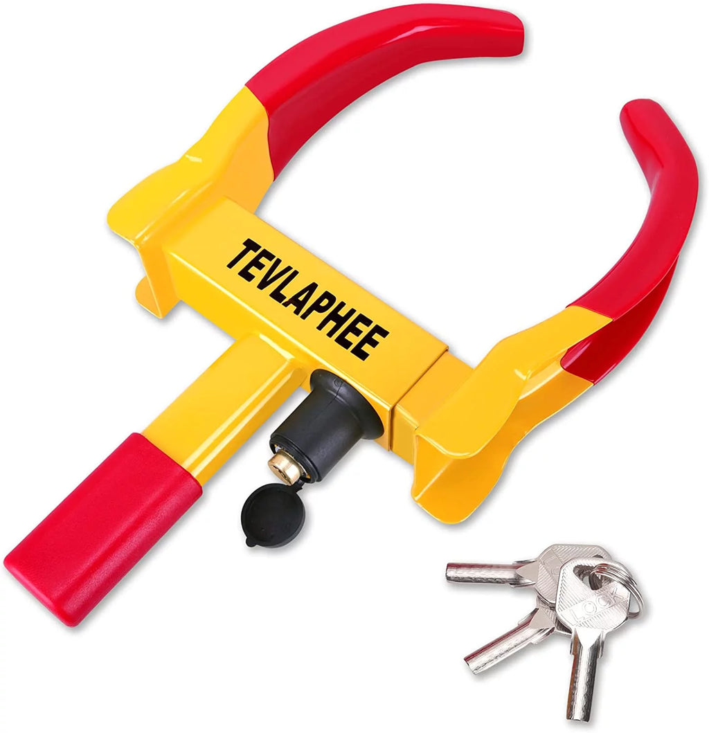 Heavy Duty Anti Theft Wheel Lock with 3 Keys Q23520