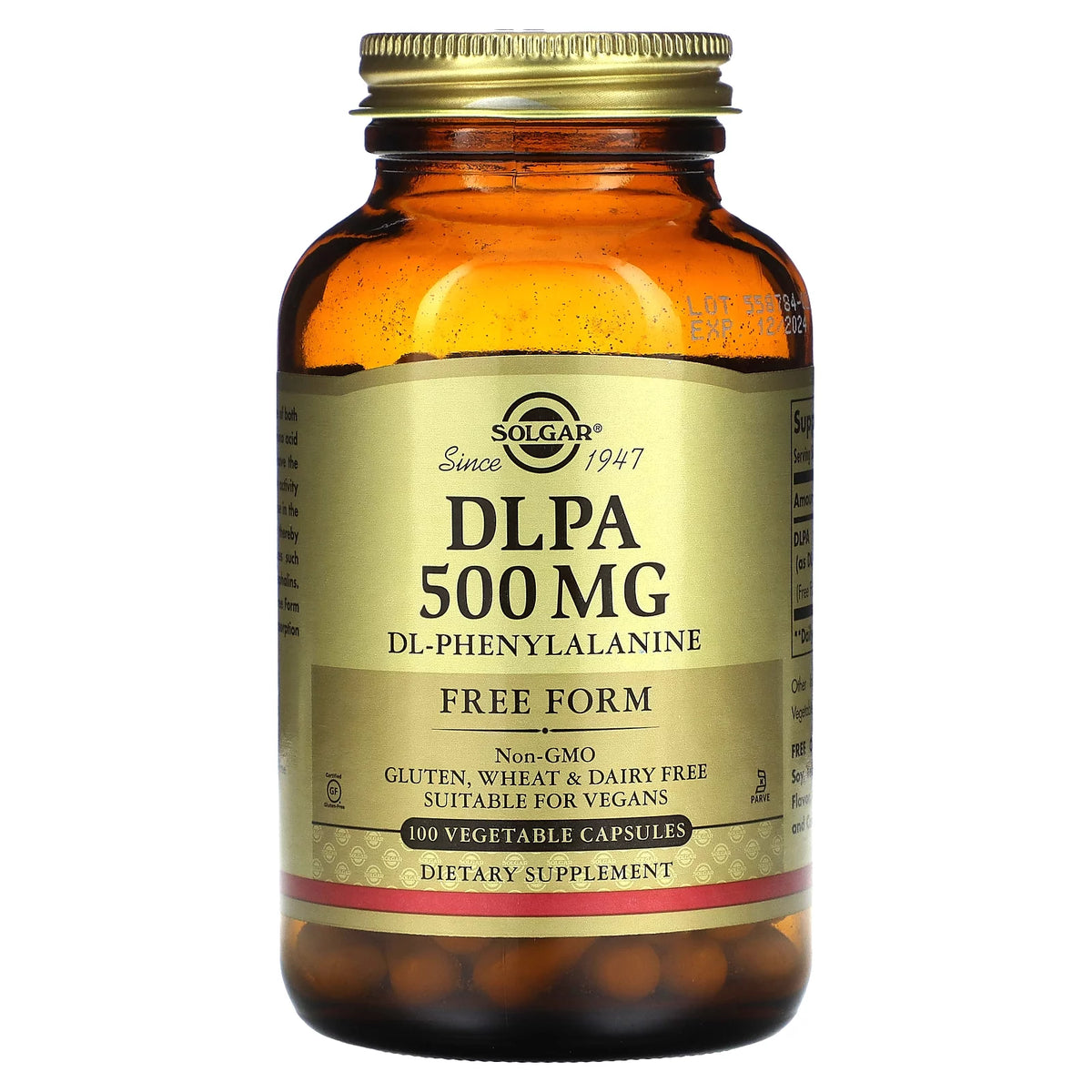 500 mg 100 Vegetable Capsules H522