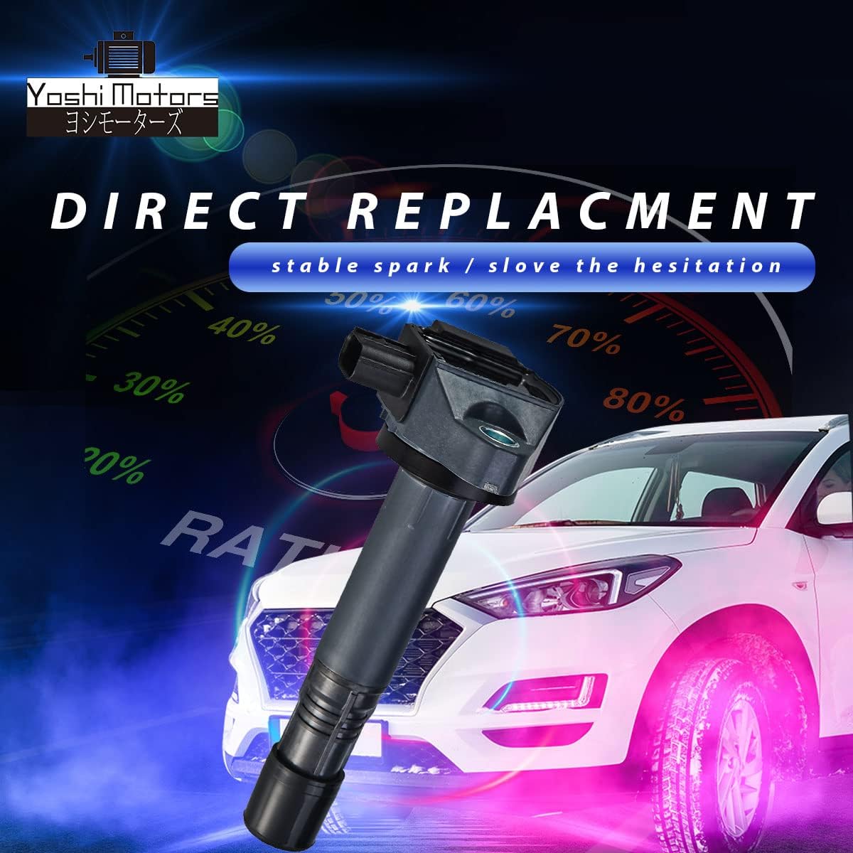 Pack of 6 Ignition Coil for Acura Honda 3.5 V6 U14206
