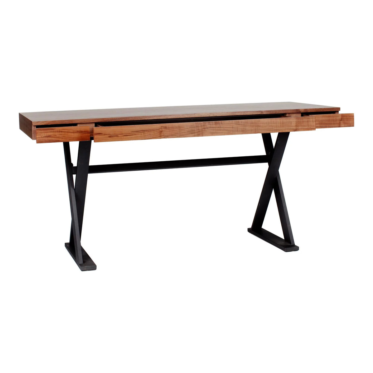 Walnut Wood Brown Desk L39911