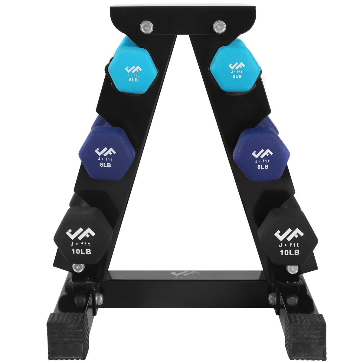 46 lb Dumbbell Set with Steel Stand C948