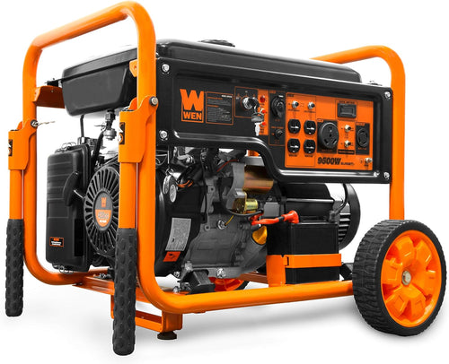 11,000-Watt 120V/240V Dual Fuel Portable Generator with Wheel Kit and Electric Start N105016