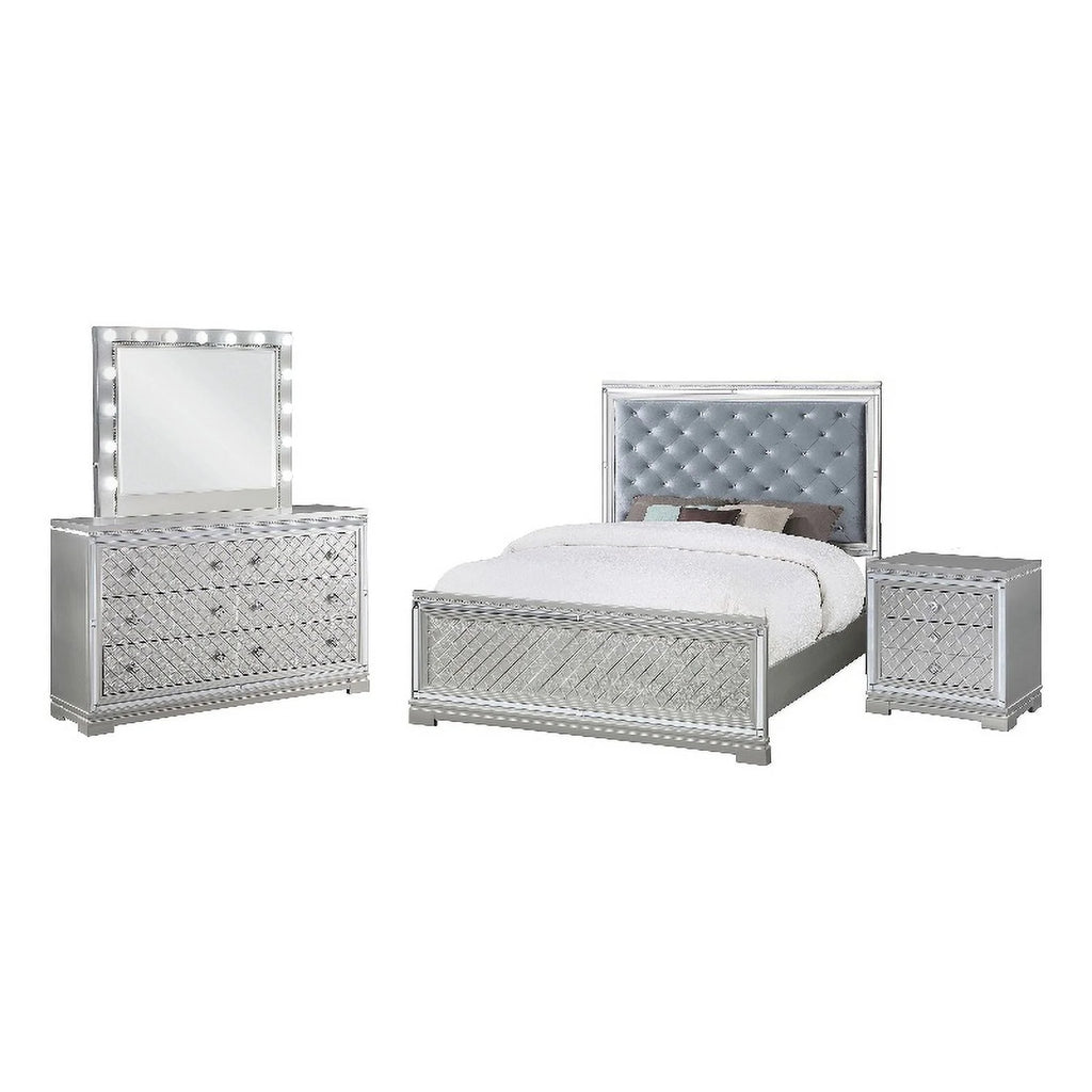 4-Piece Wood California King Bedroom Set O56679