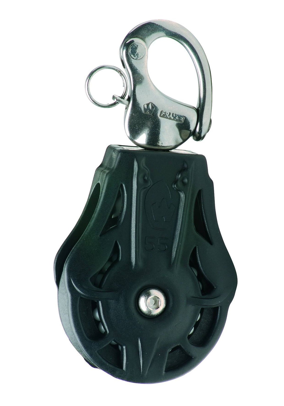 70mm Ball Bearing Block with Swiveling Snap Shackle O9748
