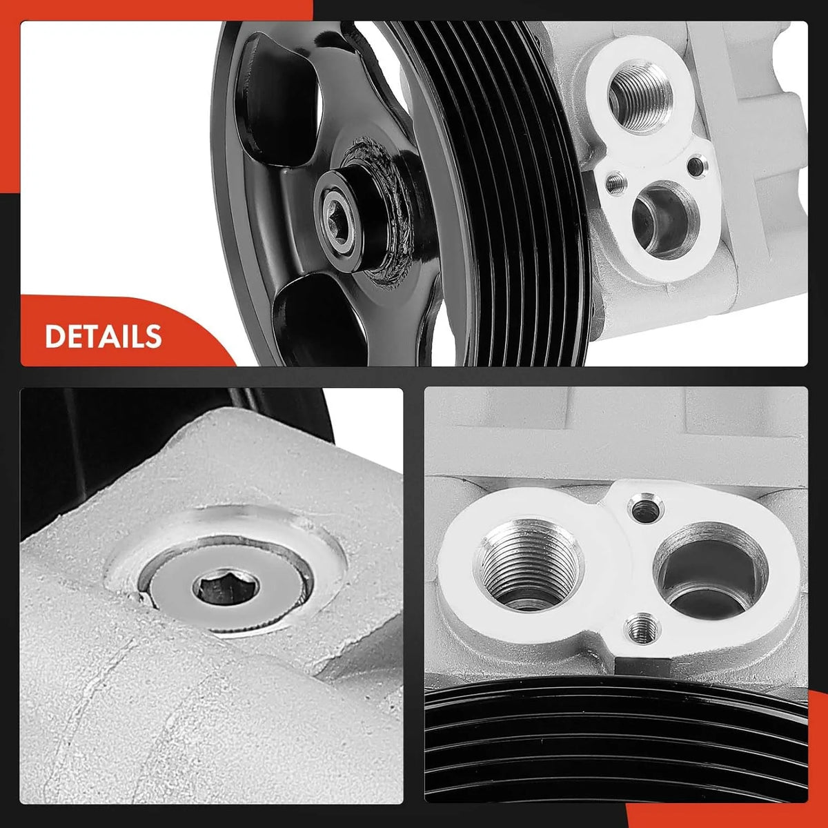 Power Steering Pump with Pulley D909