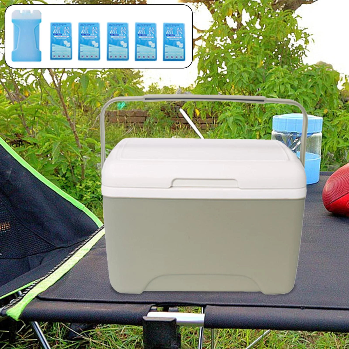 8L Insulated Portable Car Refrigerator Ice Box Food Storage Box L625