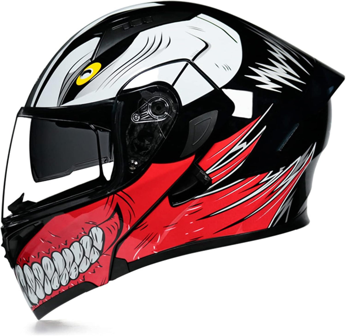 Full Face Flip Up Modular Dual Visor Motorcycle Helmet S1175