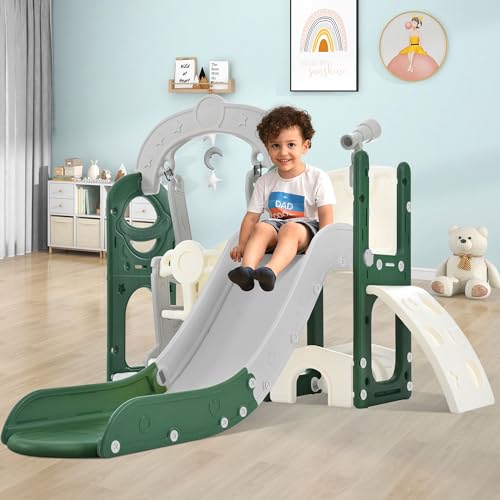 Toddler Slide with Swing Playset D2622