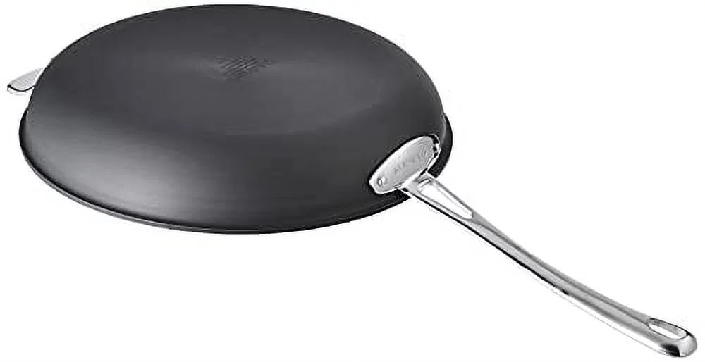 Black Hard Anodized 12-Inch Open Skillet V143869
