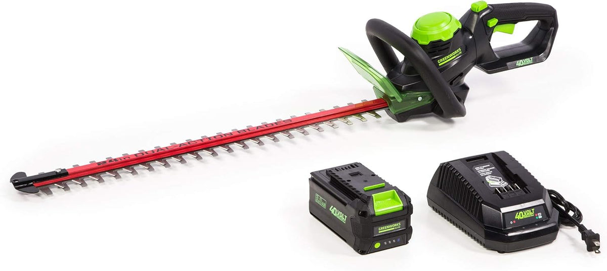 40V 24" Cordless Hedge Trimmer with 2.0Ah Battery and Charger G3175