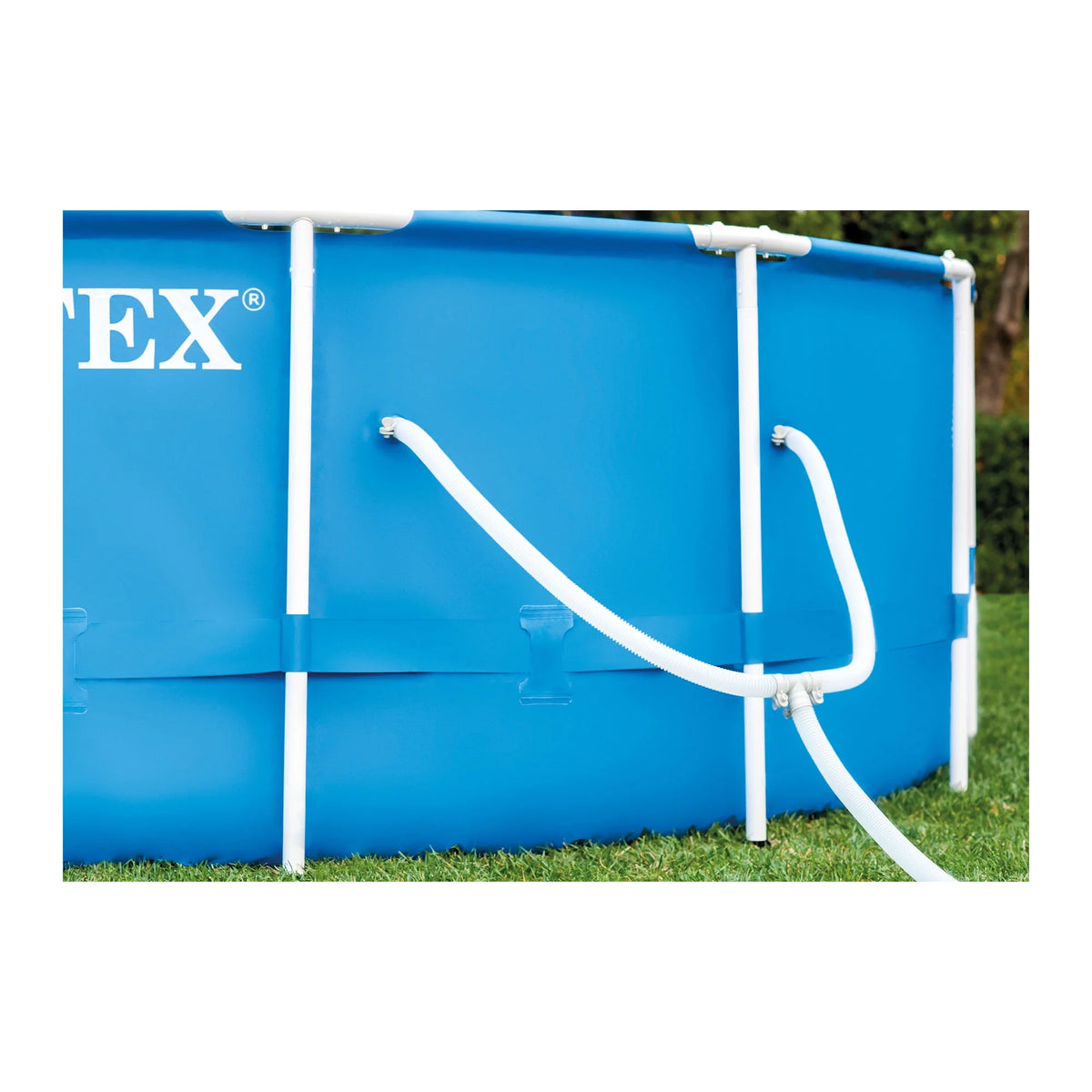 15ft x 48in Frame Swimming Pool Set with Pump V936134