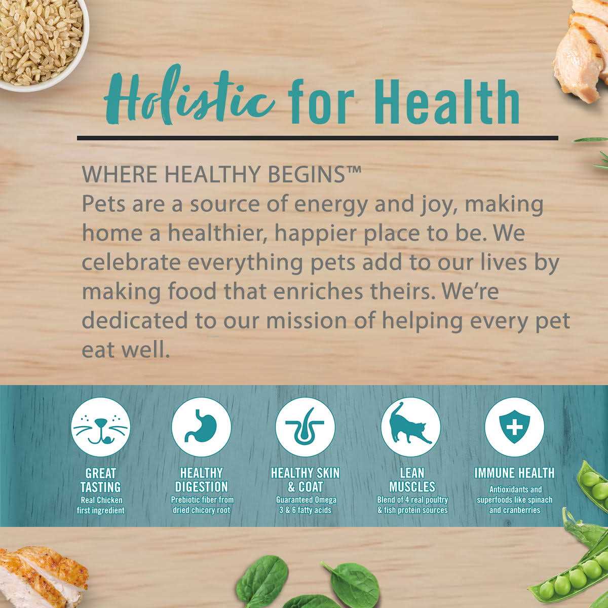 Chicken Brown Rice Recipe Dry Cat Food N839869