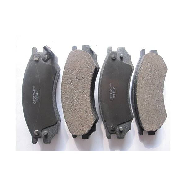 Carbon Fiber Impregnated Brake Pads Front Set C5102