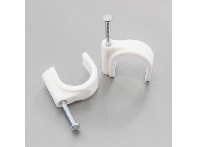 2500 Round 18 mm Cable Wire Clips O224673