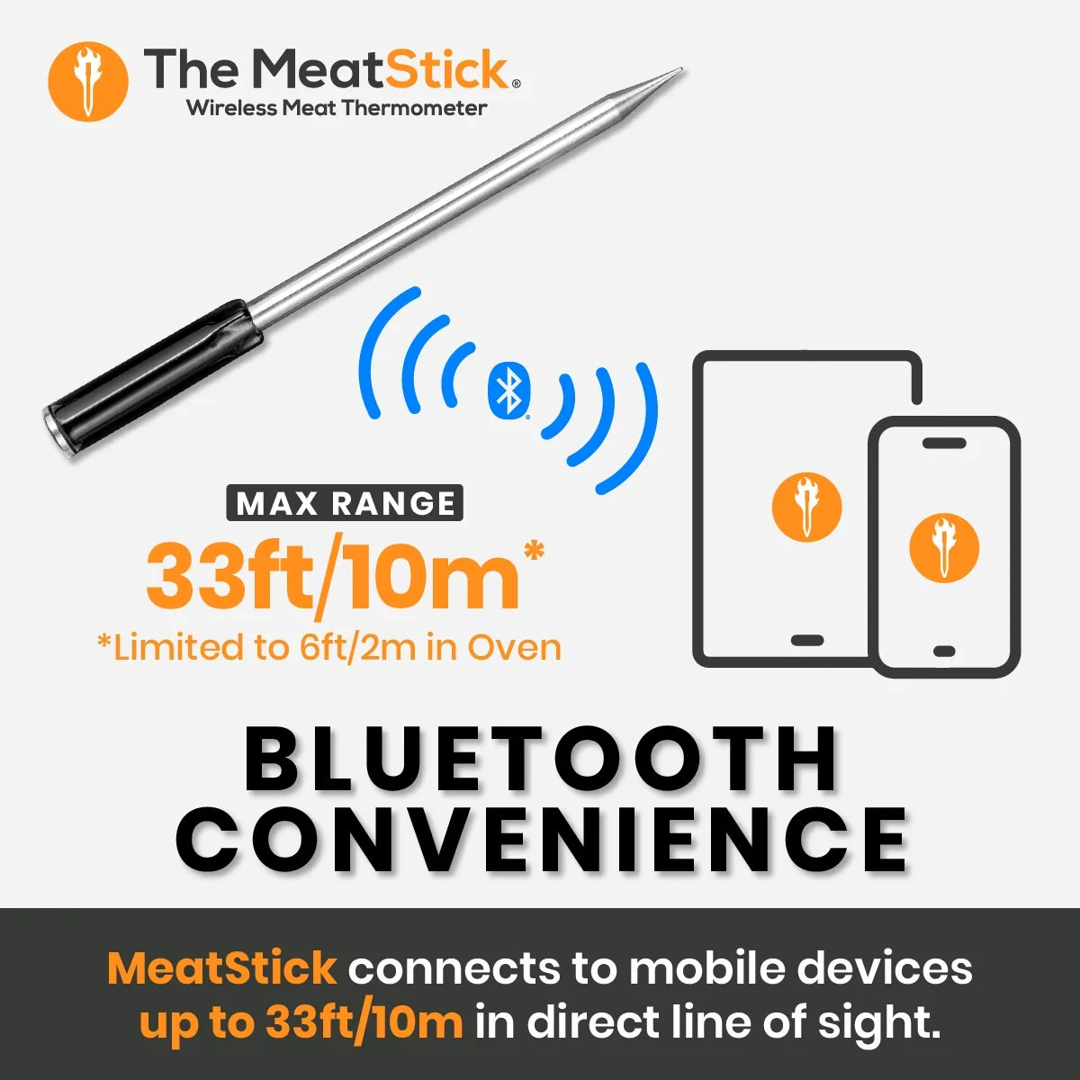 Wireless Meat Thermometer with Bluetooth N827160
