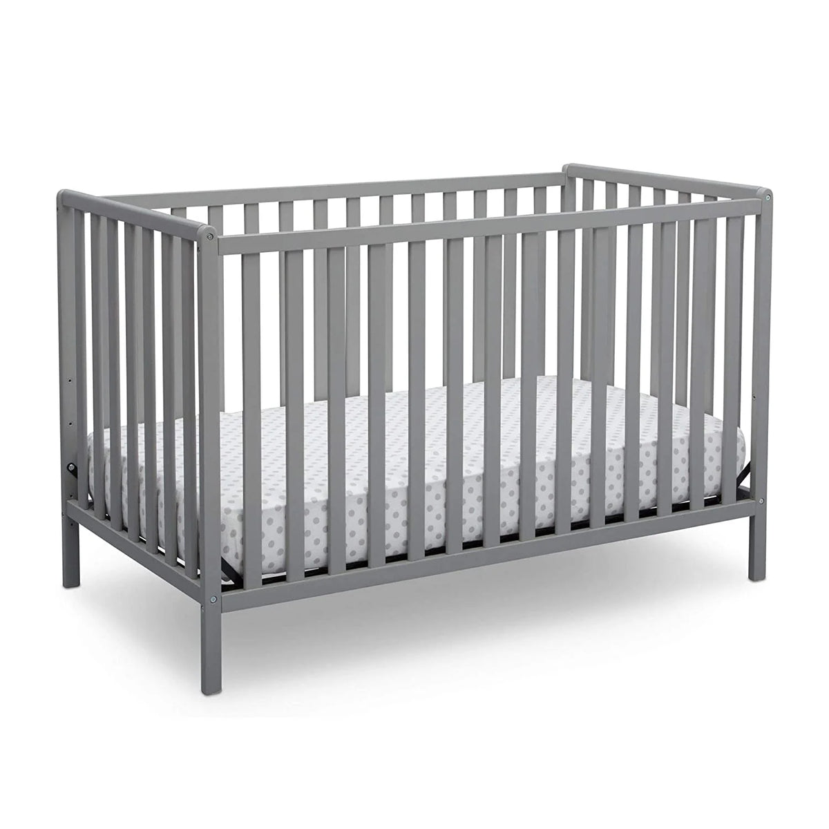 Grey 4-in-1 Convertible Crib U538