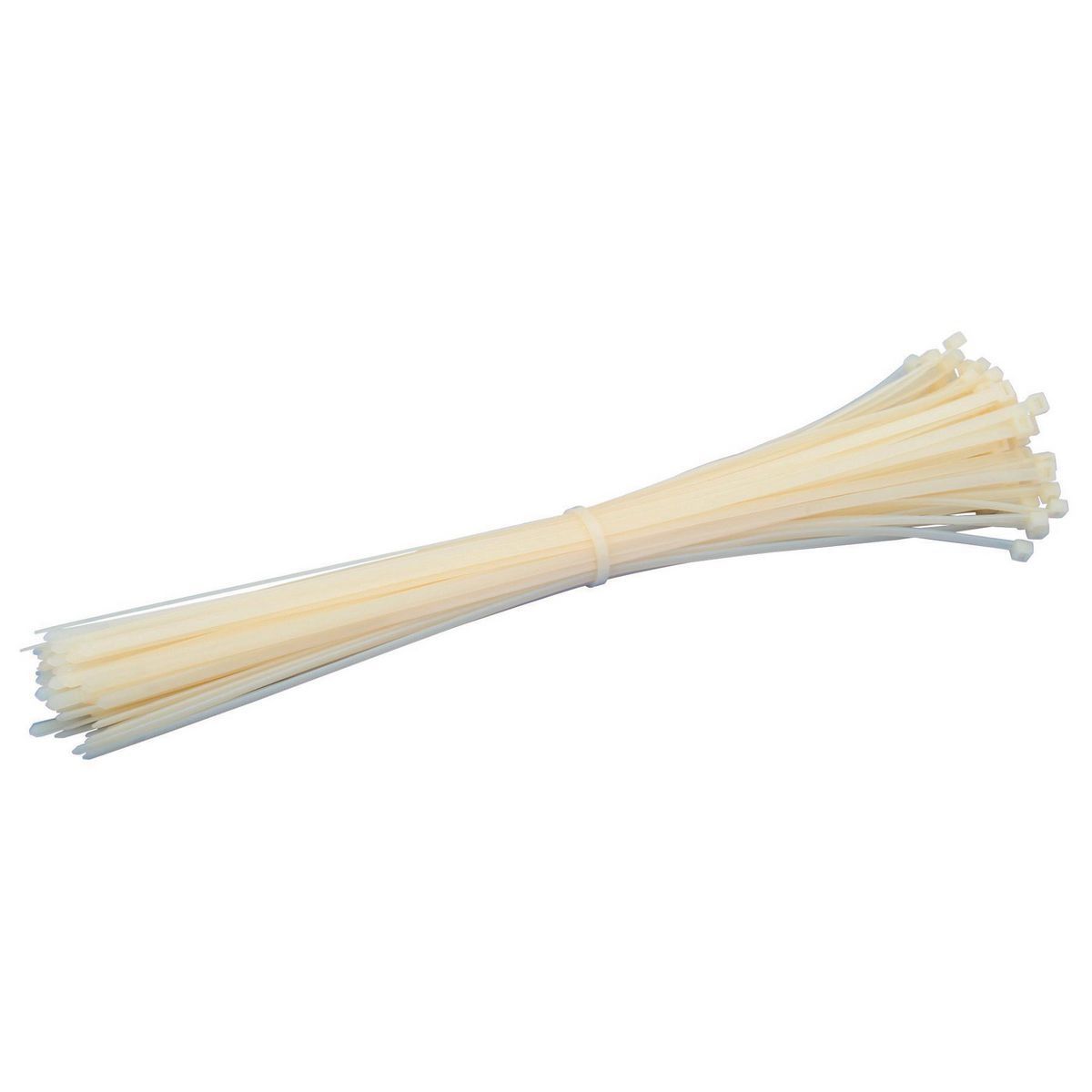 White 15 in. Cable Ties 100-Pack R754