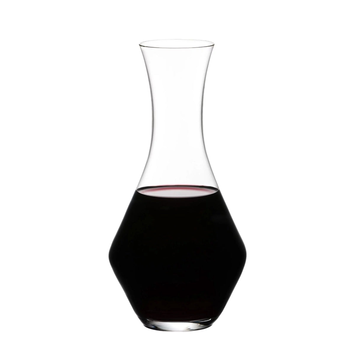 34.25 Oz Merlot Red Wine Decanter with Stemmed Glasses, 4 Pcs I489127