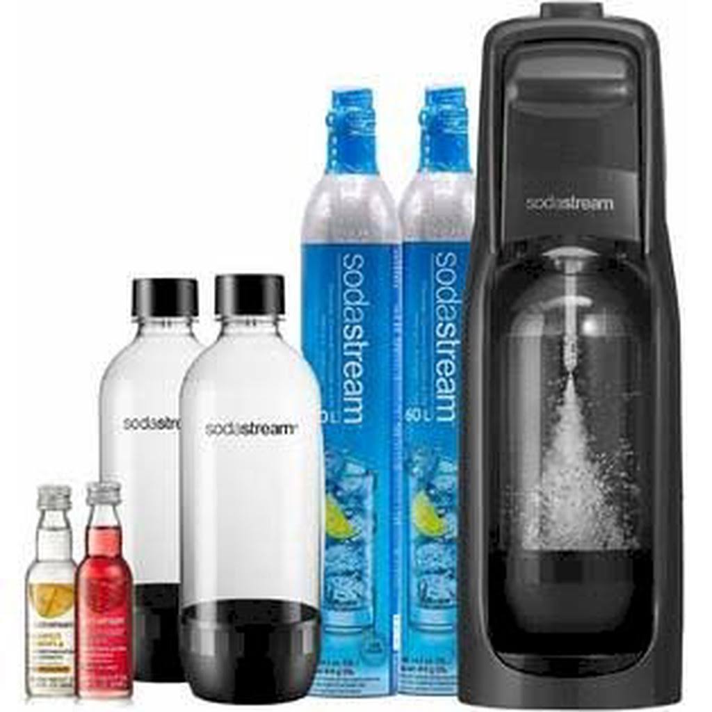 Electric Sparkling Soda Maker Set in Black V99812